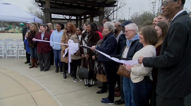 Helen Taylor honored at Starkville grand-opening