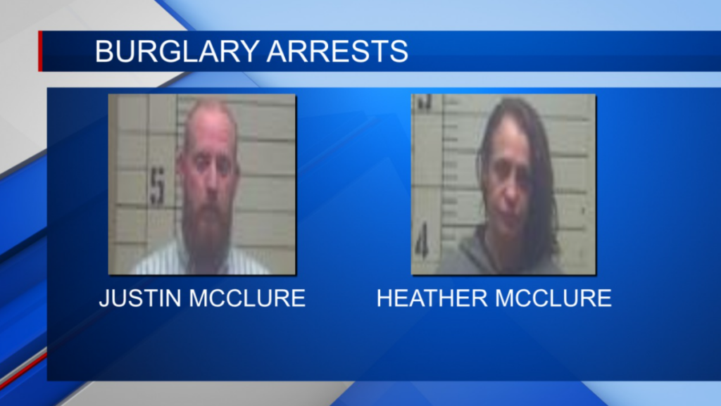 Two people arrested for burglary on Christmas day in West Point