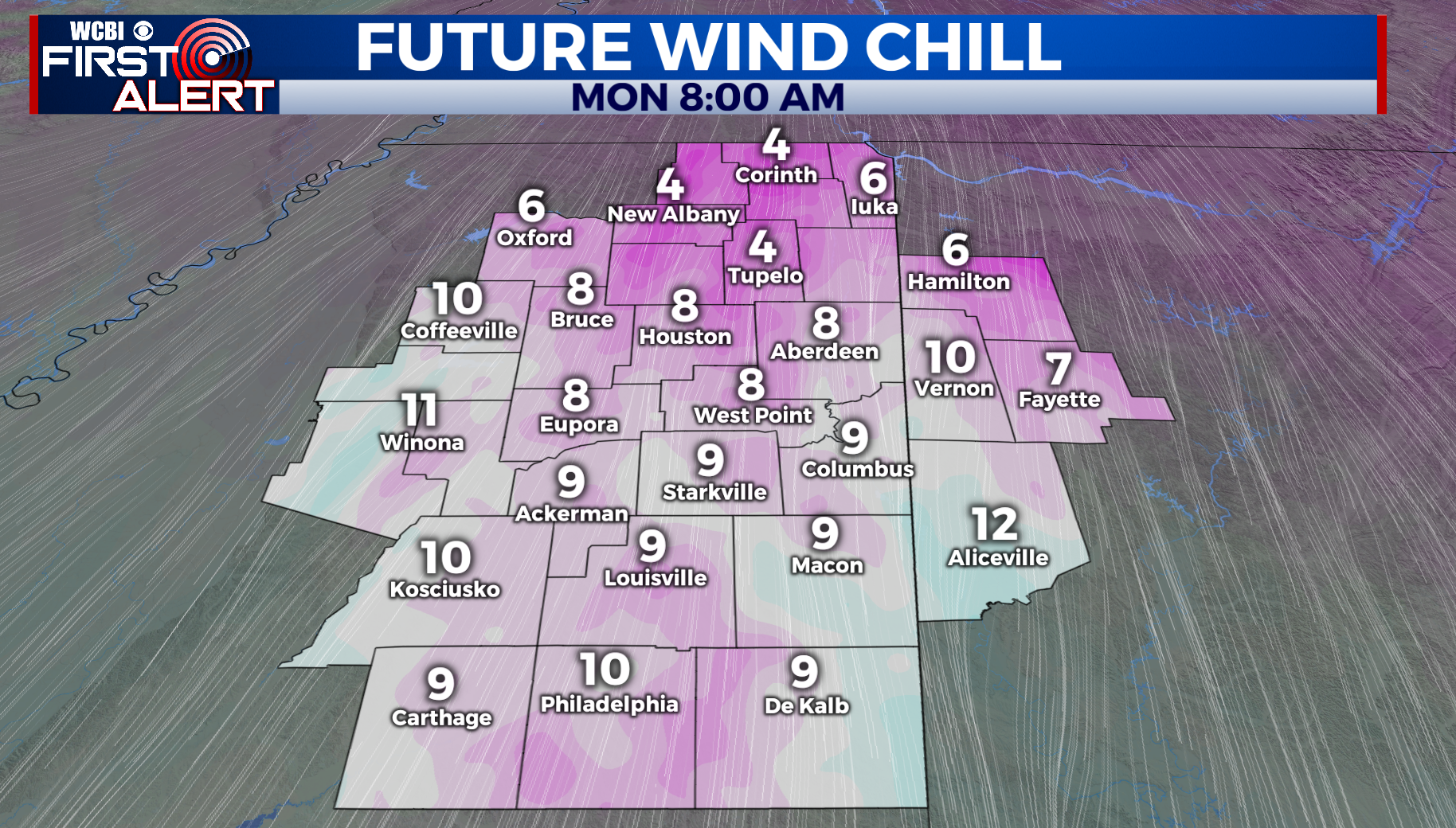 Cold front brings arctic blast - Home - WCBI TV | Telling Your Story
