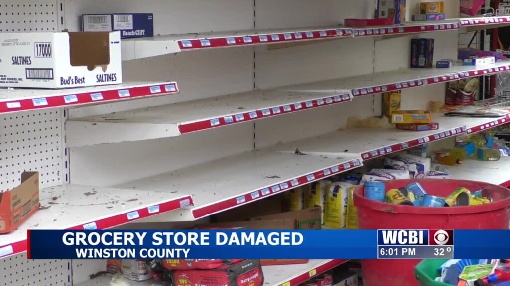 Local Winston County Store Gets Destroyed From Severe Weather