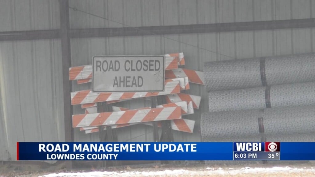 Lowndes County Road Management Acts On Severe Winter Weather