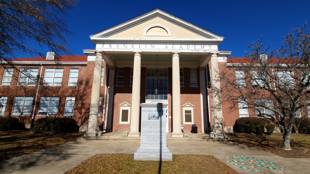 Front Of Franklin Academy