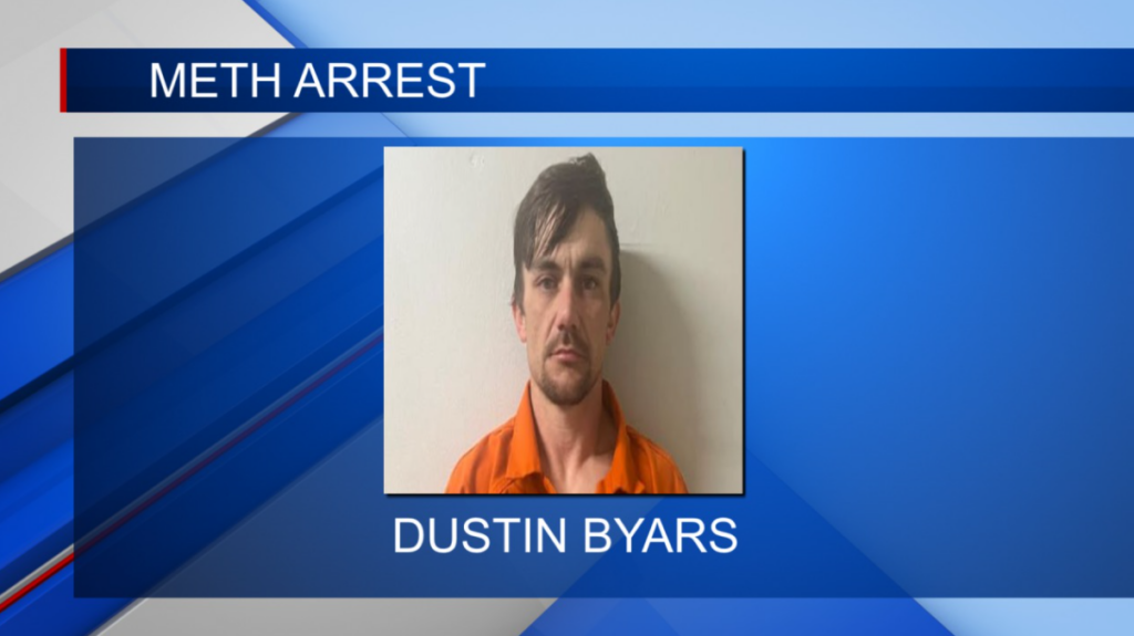 Man arrest for felony possession of meth in Webster Co.