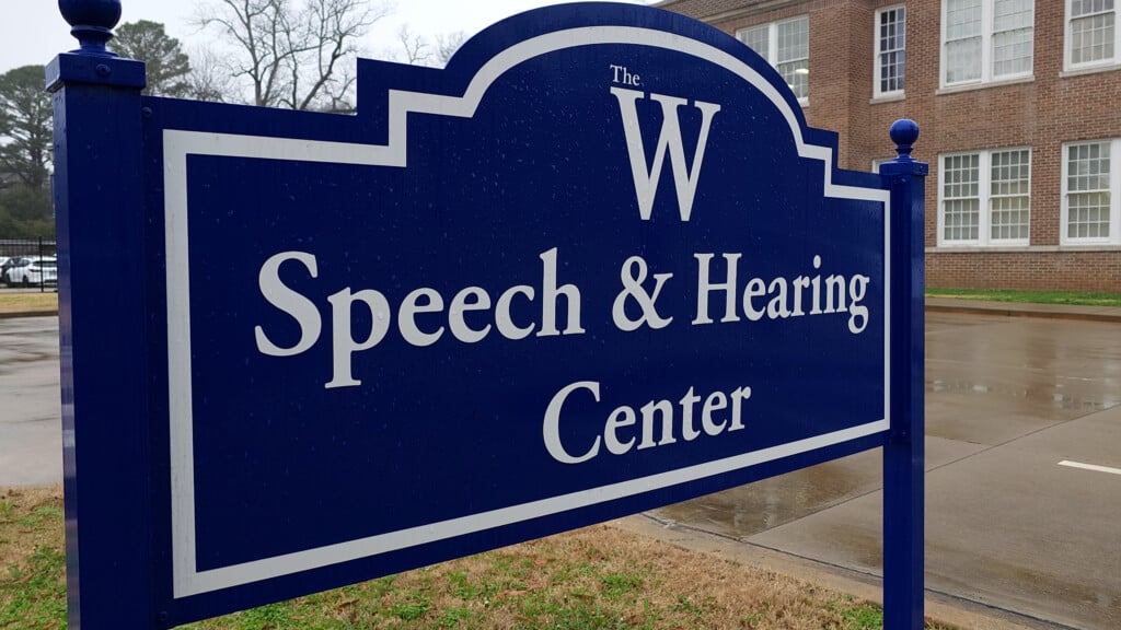 Muw Speech And Hearing Center Sign