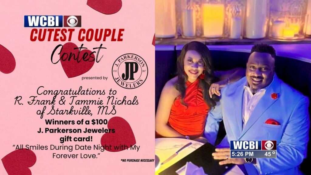 Wcbi Announces The Winner Of The Cutest Couple Contest