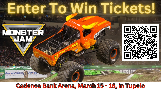 Enter To Win Tickets To Monster Jam March 15 16 At Cadence Bank Arena In Tupelol 2