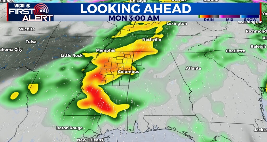 Warm end to week ahead of active weekend - Home - WCBI TV | Telling ...