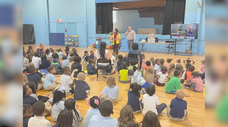 Marshall Elementary learns the importance of keeping MS clean