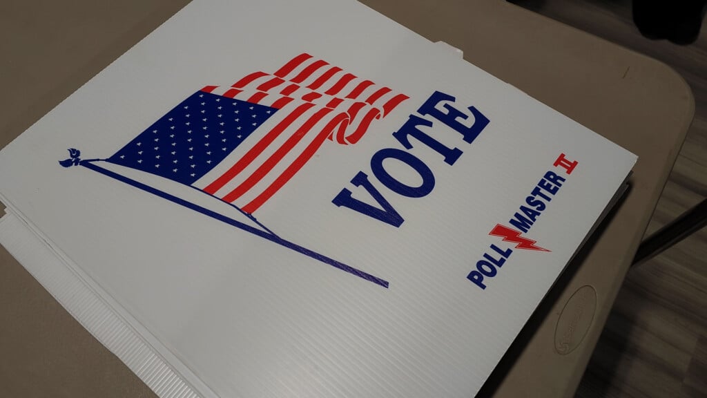 Vote Booth Folded