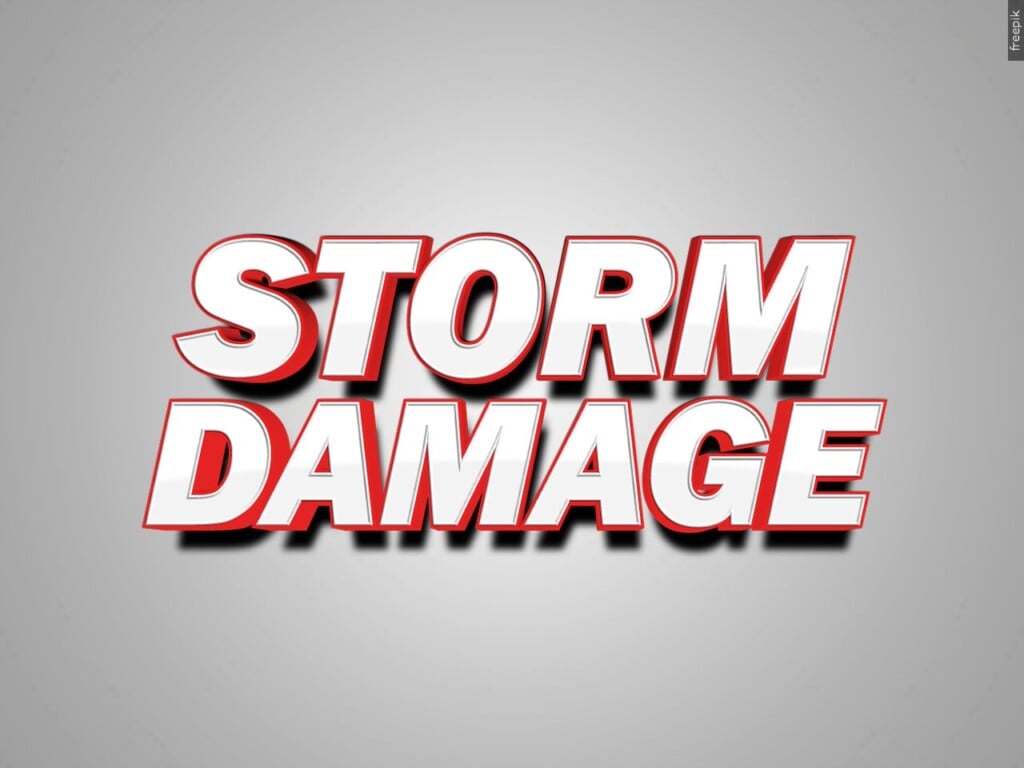 Storm damage