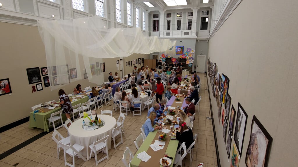 Mothers Day Brunch From Above
