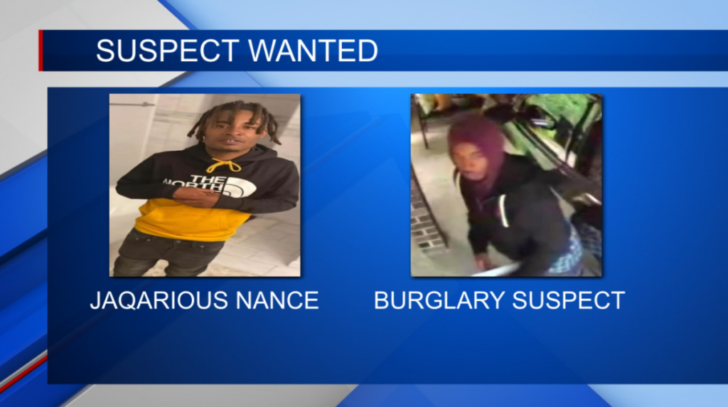 West Point Police look for suspect involved in various car burglaries