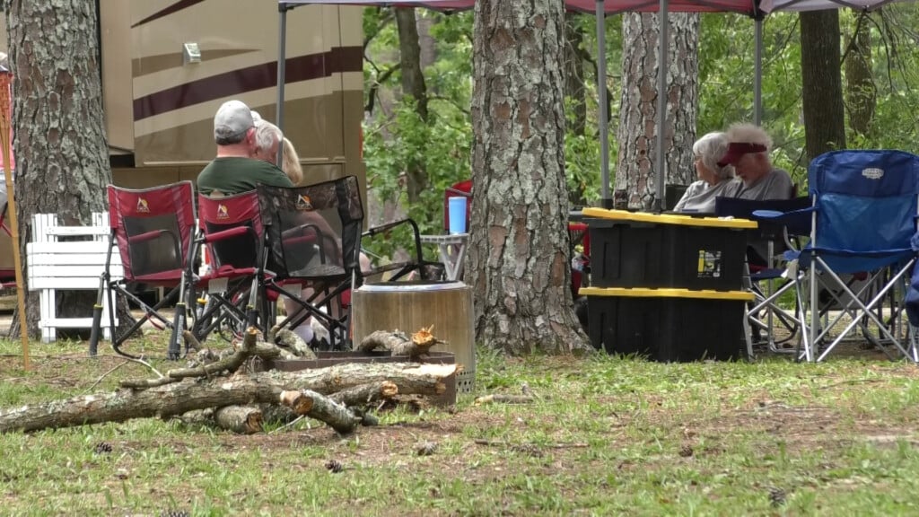 Many families camp and celebrate Memorial Day at Lake Lowndes