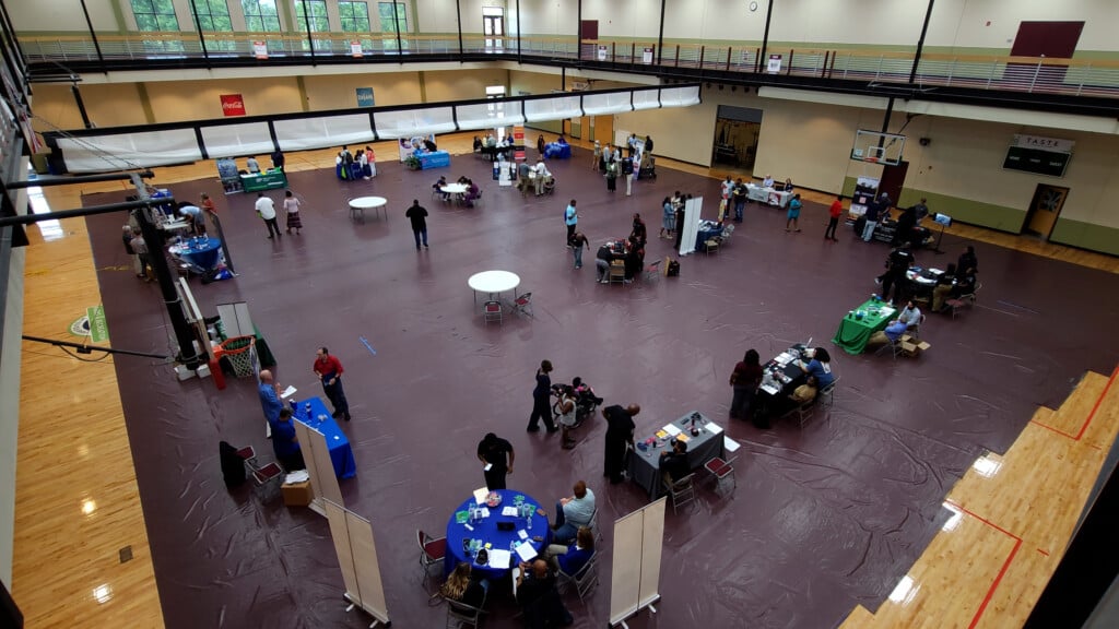 Wcbi Job Fair From Above