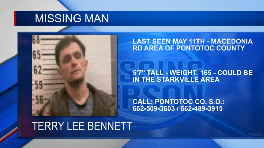 Man reported missing in Pontotoc County