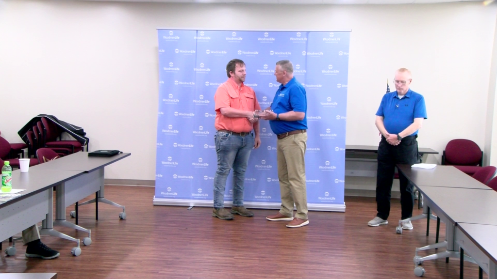 First responder recognized for his actions during accidental gas release