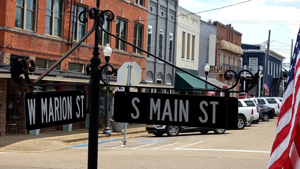 Pontotoc Street Sign
