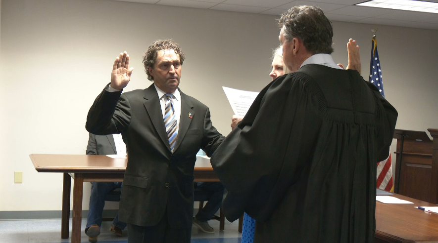 New Maben Mayor and Board of Alderman now sworn in