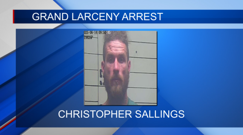 Deputies make an arrest after a theft in Clay County