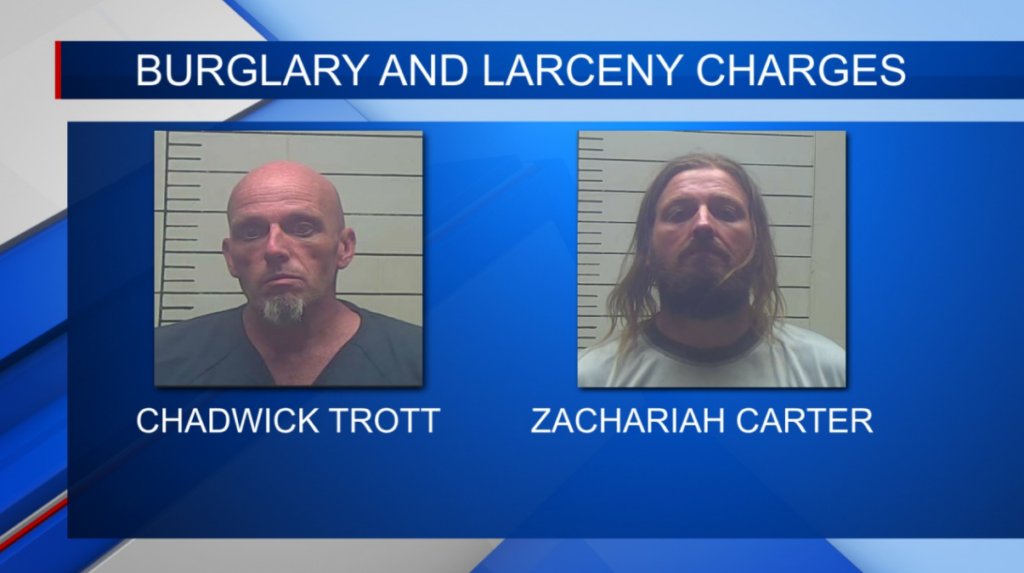 Two Amory men arrested for burglary in Clay County