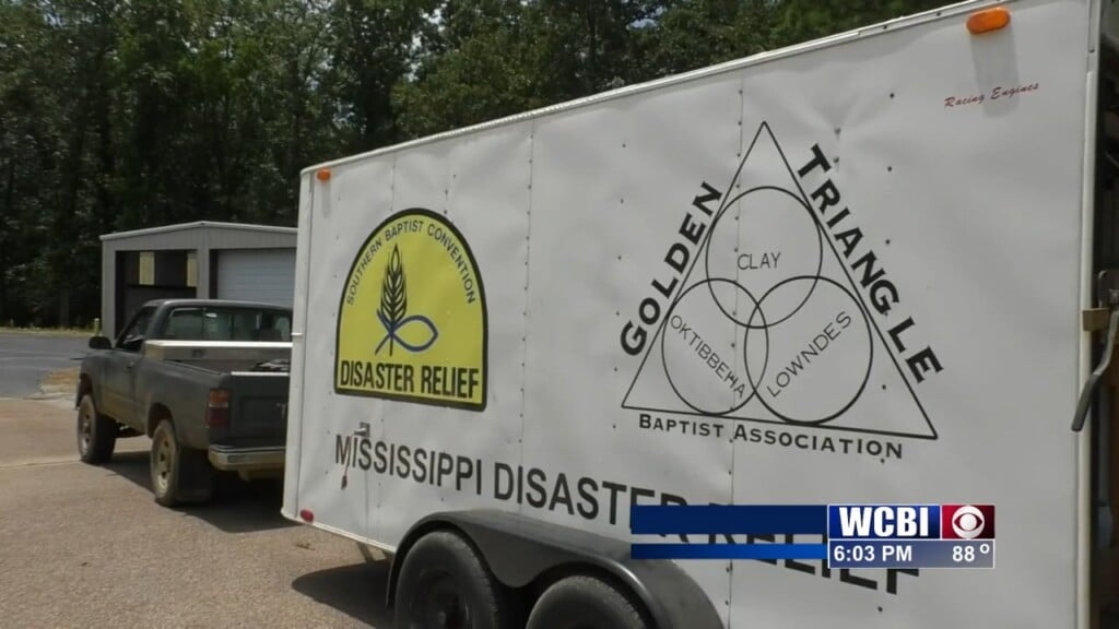 Local church organization helps families with storm damage