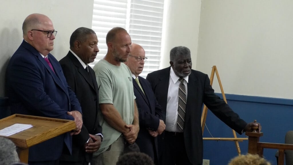 Eupora city officials were sworn in