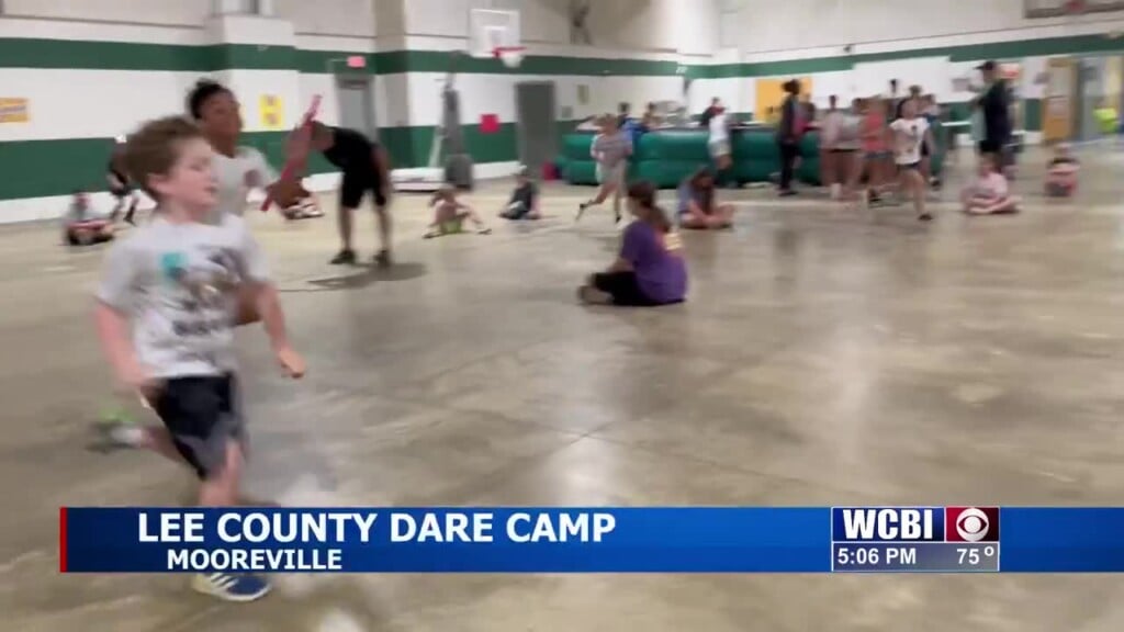 Sheriff's Office Assist With D.a.r.e. Camp Program In Lee Co.