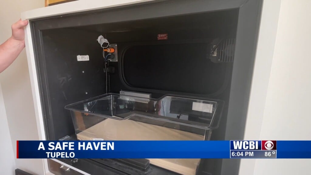 Safe Haven Baby Box Installed At Fire Station #3 In Tupelo