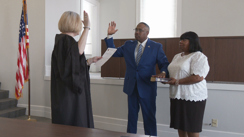 Swear-in ceremony held for Mayor and Board in West Point