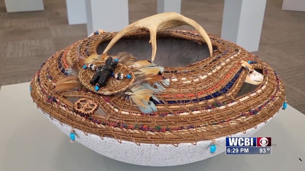 Local Artist Leads Hands On Learning In Basket Weaving Workshop
