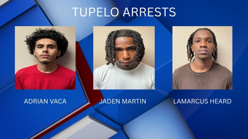 Three arrests made after multiple shots fired in Tupelo