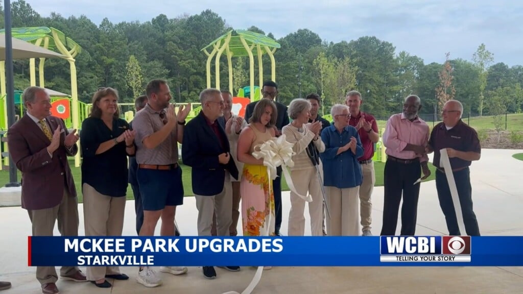 Ribbon Cutting Ceremony Held For Newly Renovated Park In Starkville
