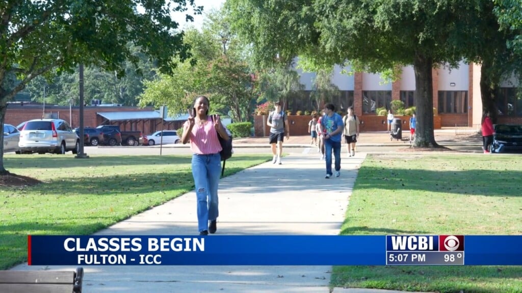 Classes Start Back On Campus At Itawamba Community College