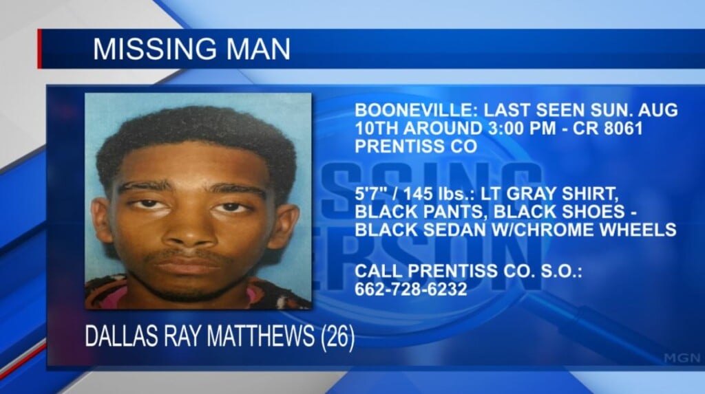 Silver alert issued for a man missing in Prentiss Co.