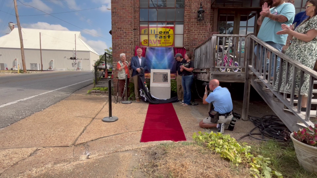 Latest marker on Tupelo's Elvis Driving Tour honors his mother