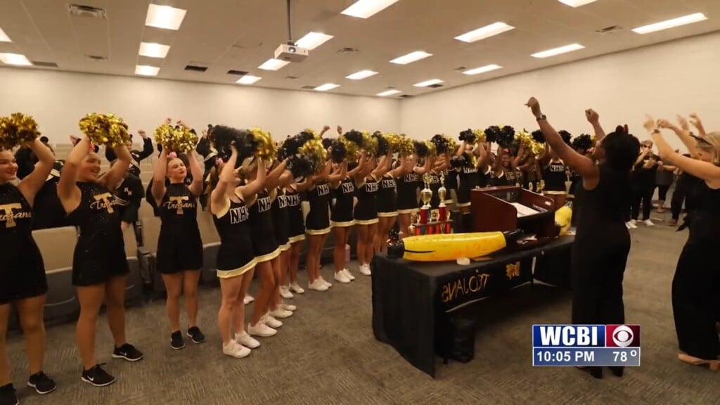 New Hope cheer/band teams taking Trojan pride to Disney World