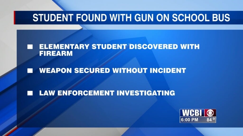 Gun Found In Student's Backpack At West Point Elementary School