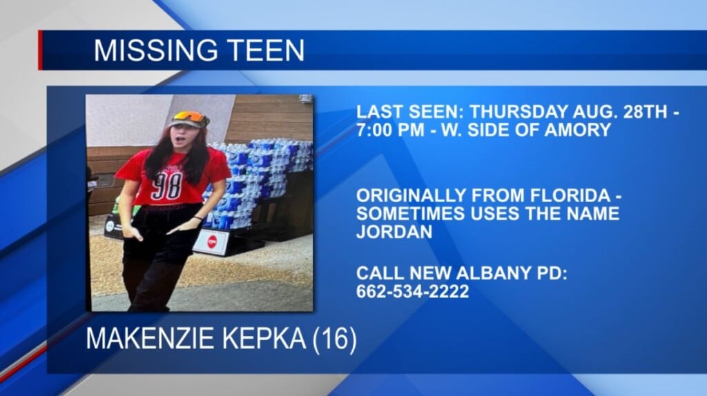Police in search of a missing teenager in New Albany