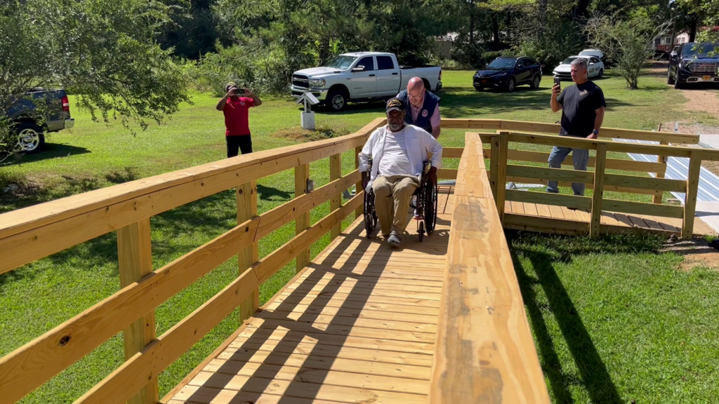 Vietnam veteran gets a helping hand from 7 Days for the Troops