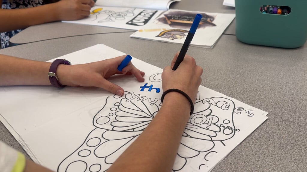 New Hope Middle School students create unique outlet to navigate life's challenges