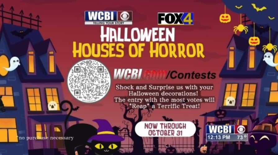 Voting now open for WCBI's/FOX4's Halloween Houses Contest