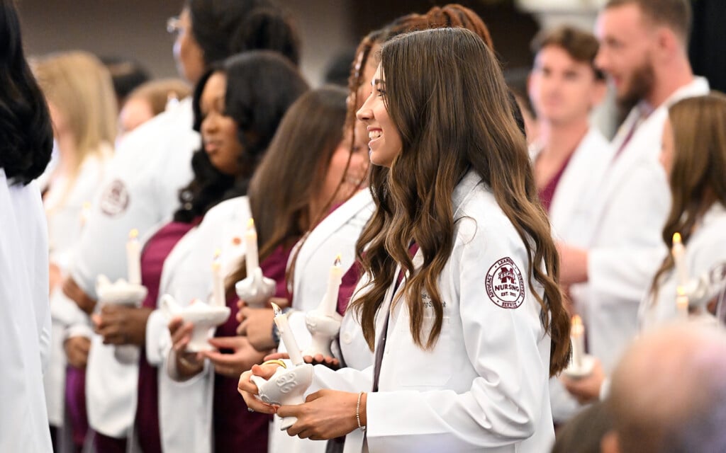 Second MSN cohort moves through rite of passage in White Coat Ceremony