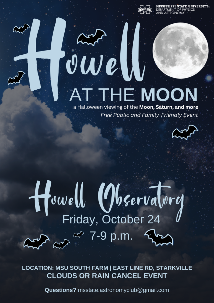 MSU to host special Howell at the Moon event on Starkville campus