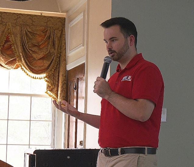 Students learn from WCBI's Scott Brown at Columbus-Lowndes Library