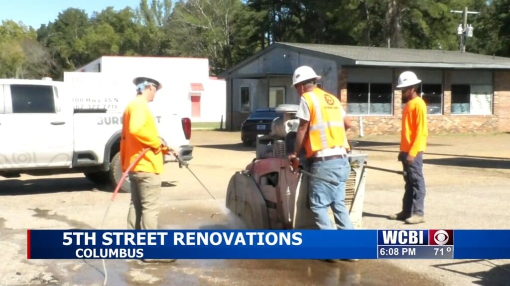 5th Street Renovations Underway In Columbus