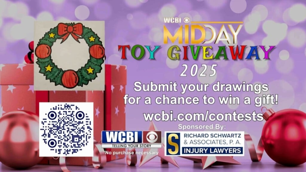 Wcbi's Midday Toy Giveaway 11/24/2025