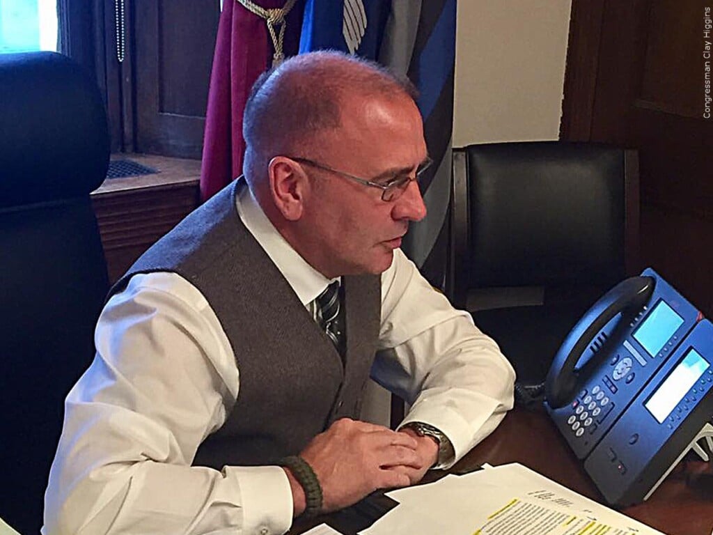 Republican Rep. Clay Higgins of Louisiana