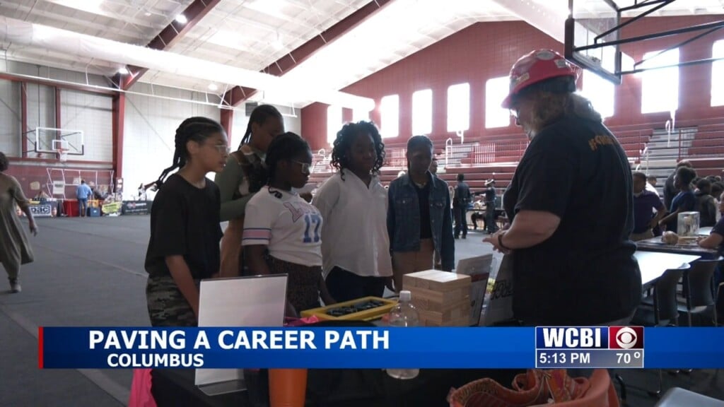 Columbus School District Holds Career Expo For Students At Mckellar Technology Center