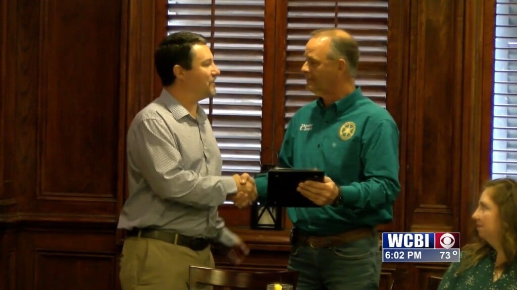 Former Wcbi News Director Recognized By Golden Triangle Crime Stoppers