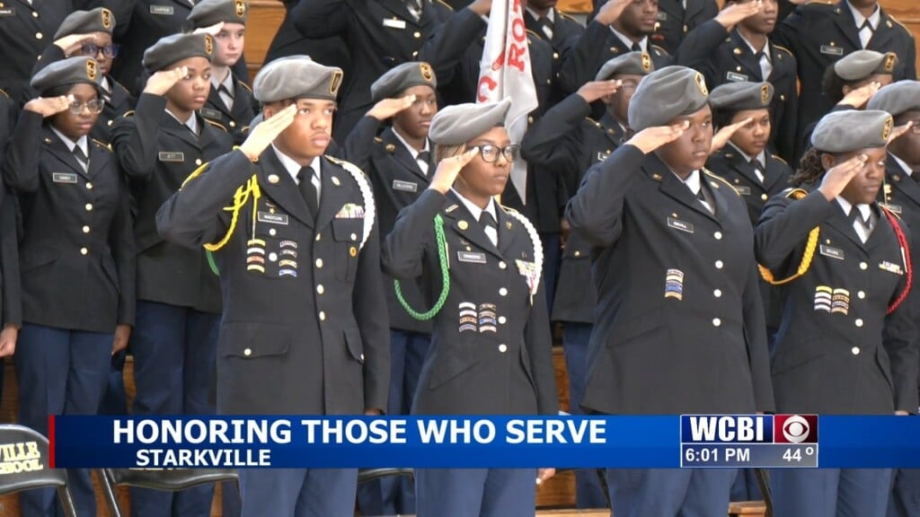 “service” A Theme At Starkville High School Veterans Day Observance